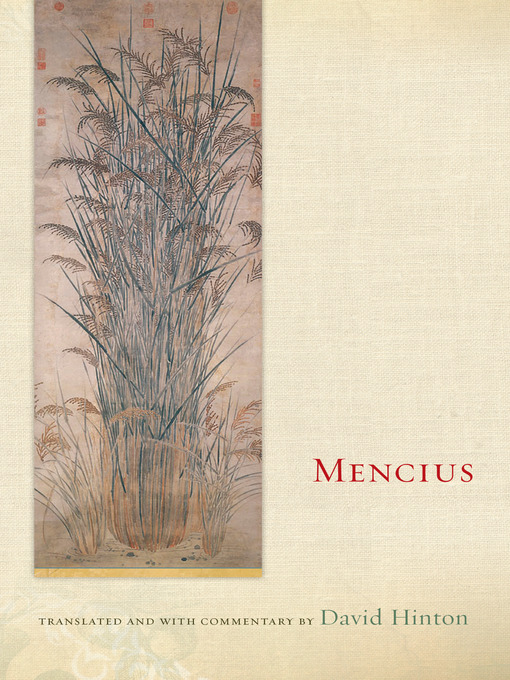 Cover image for Mencius